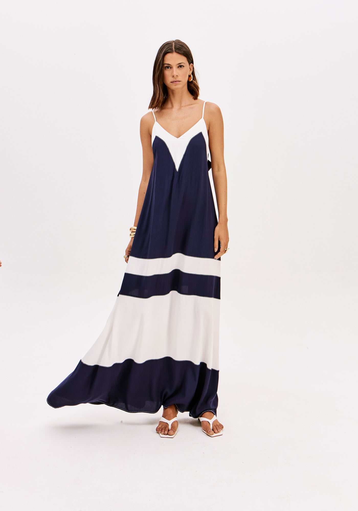 Vestido Classic Navy Off - Lança Perfume
