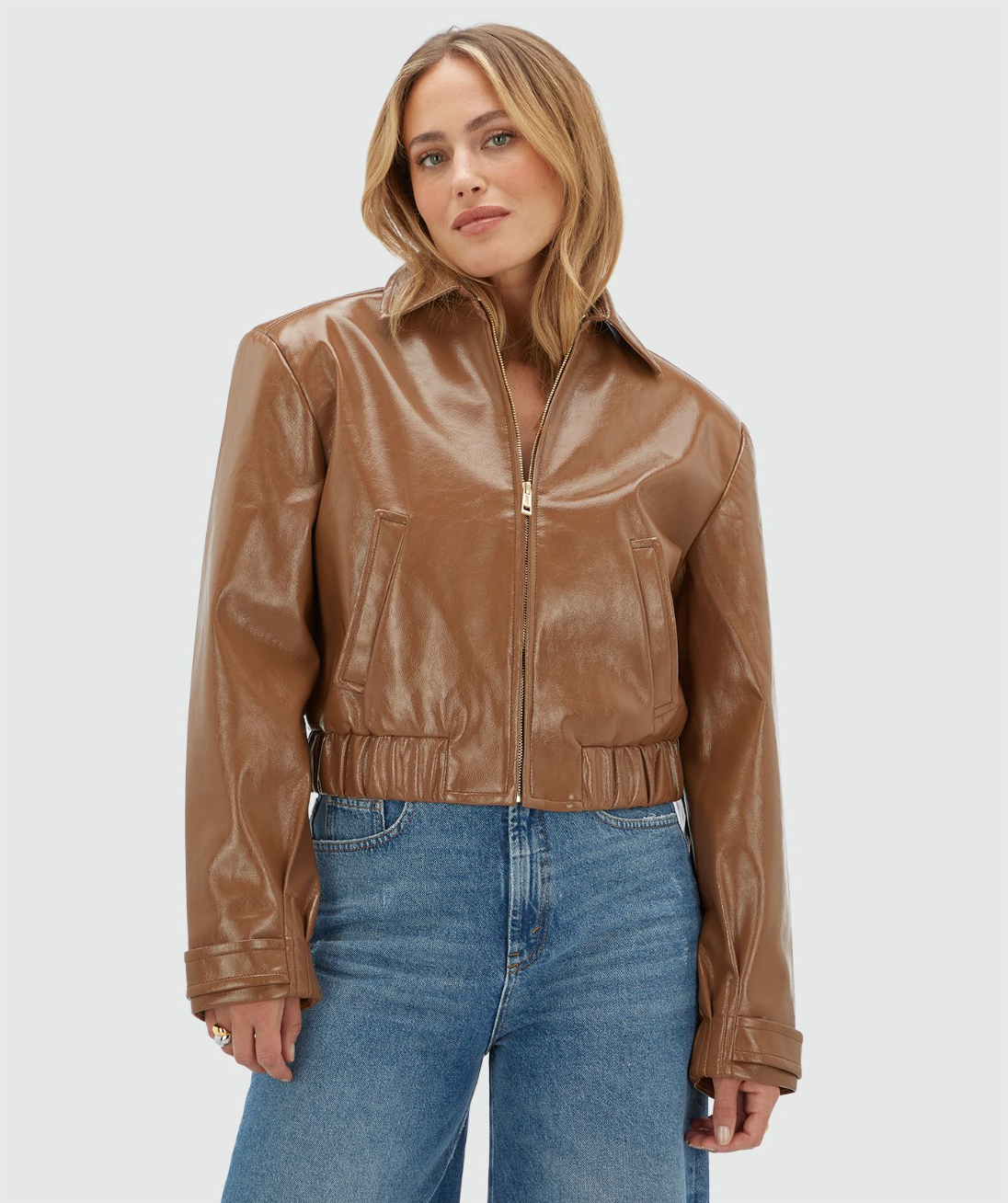 Peaden bomber Cognac - Josh V