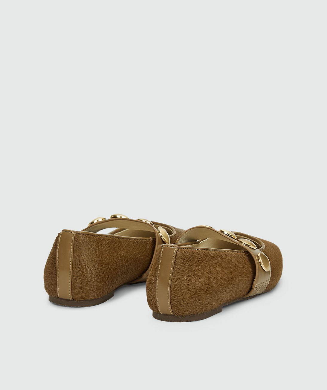 Carlise ballerina Dark khaki - Josh V