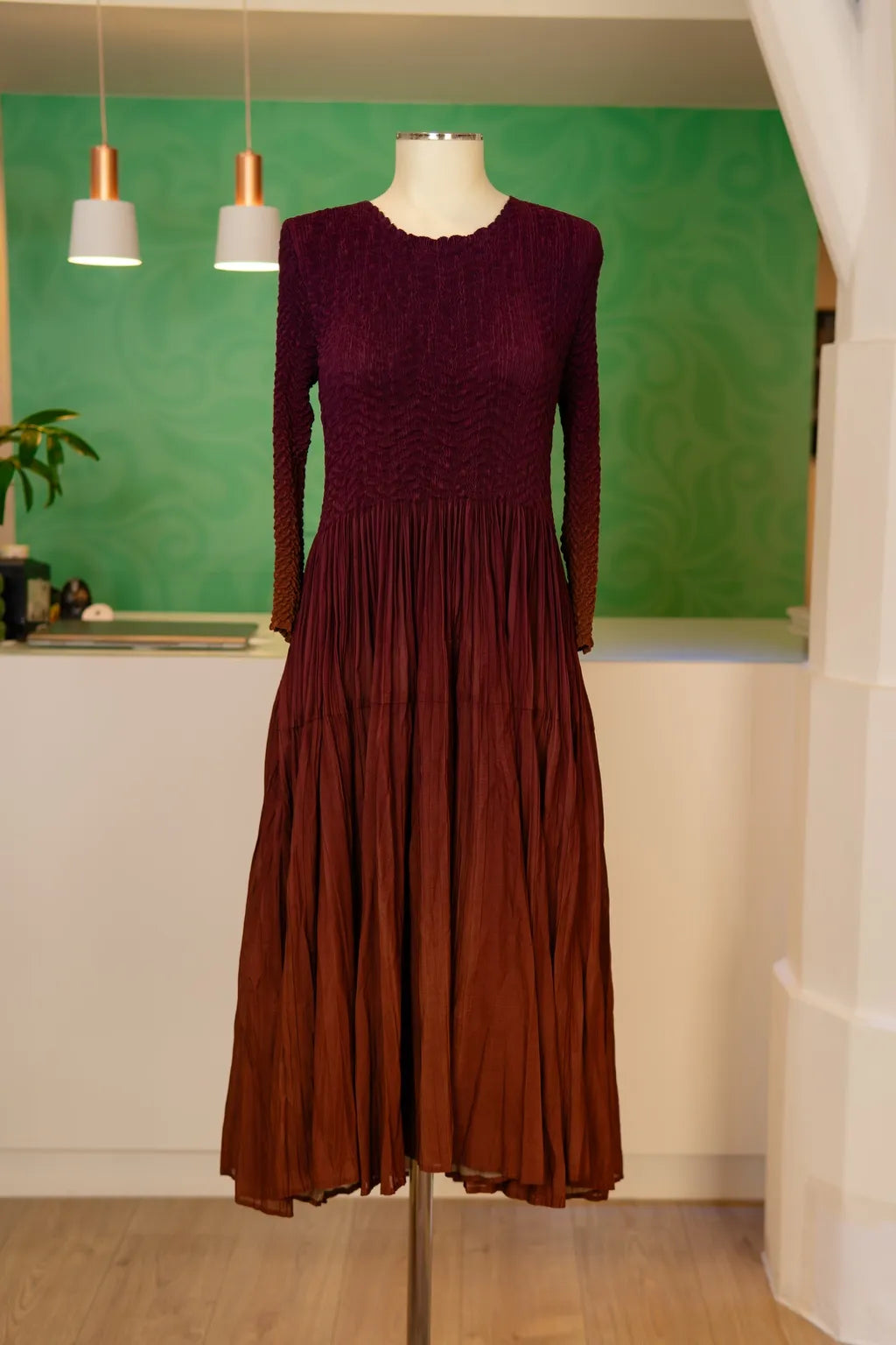 Vestido elástico degradé - Dixie