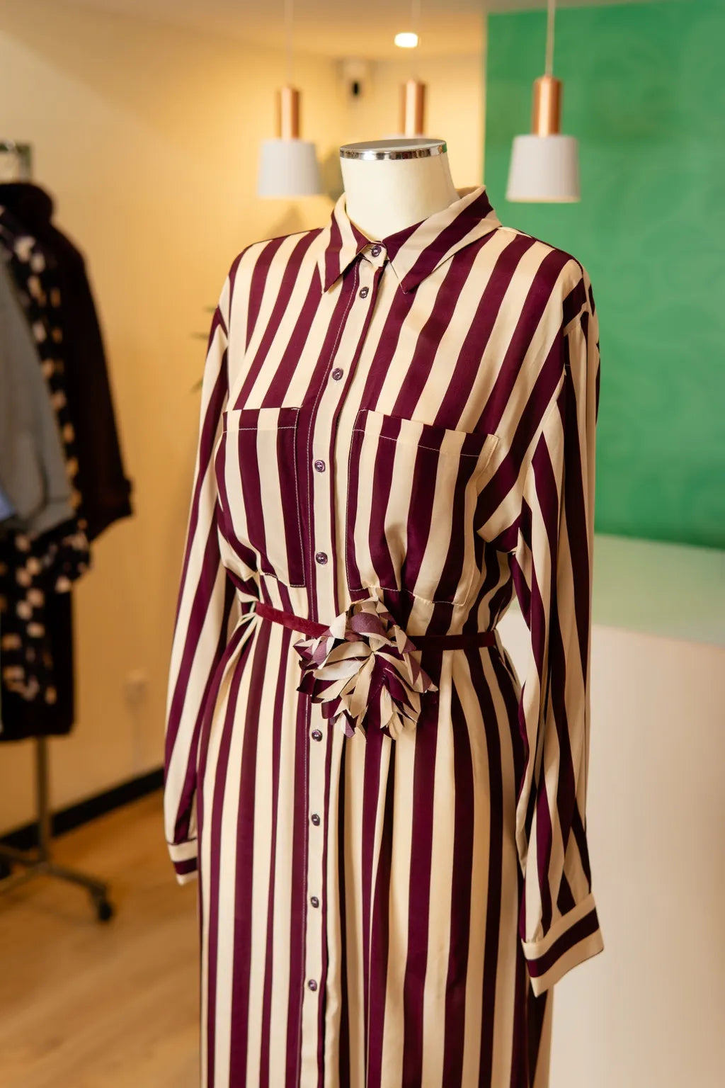 Vestido Bordeaux - Dixie