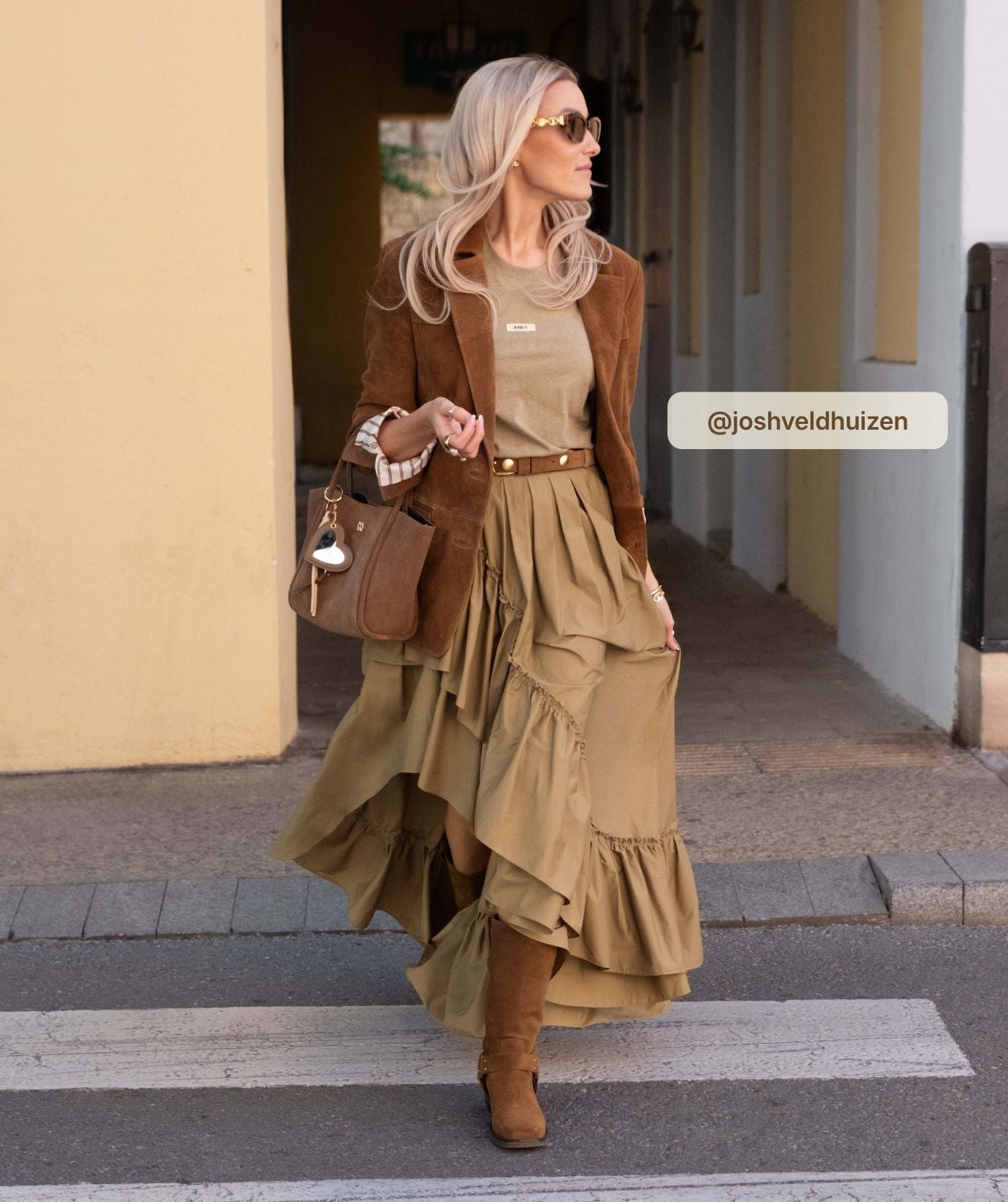 Image 21: TARRANT high waisted maxi rok