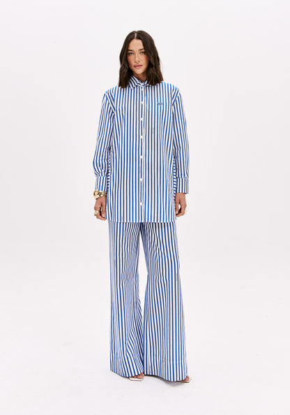 Blusa Pinstripe Bic - Lança perfume