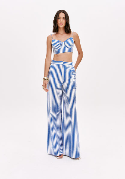 Calça Pinstripe Bic - Lança perfume