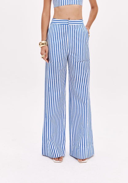 Calça Pinstripe Bic - Lança perfume