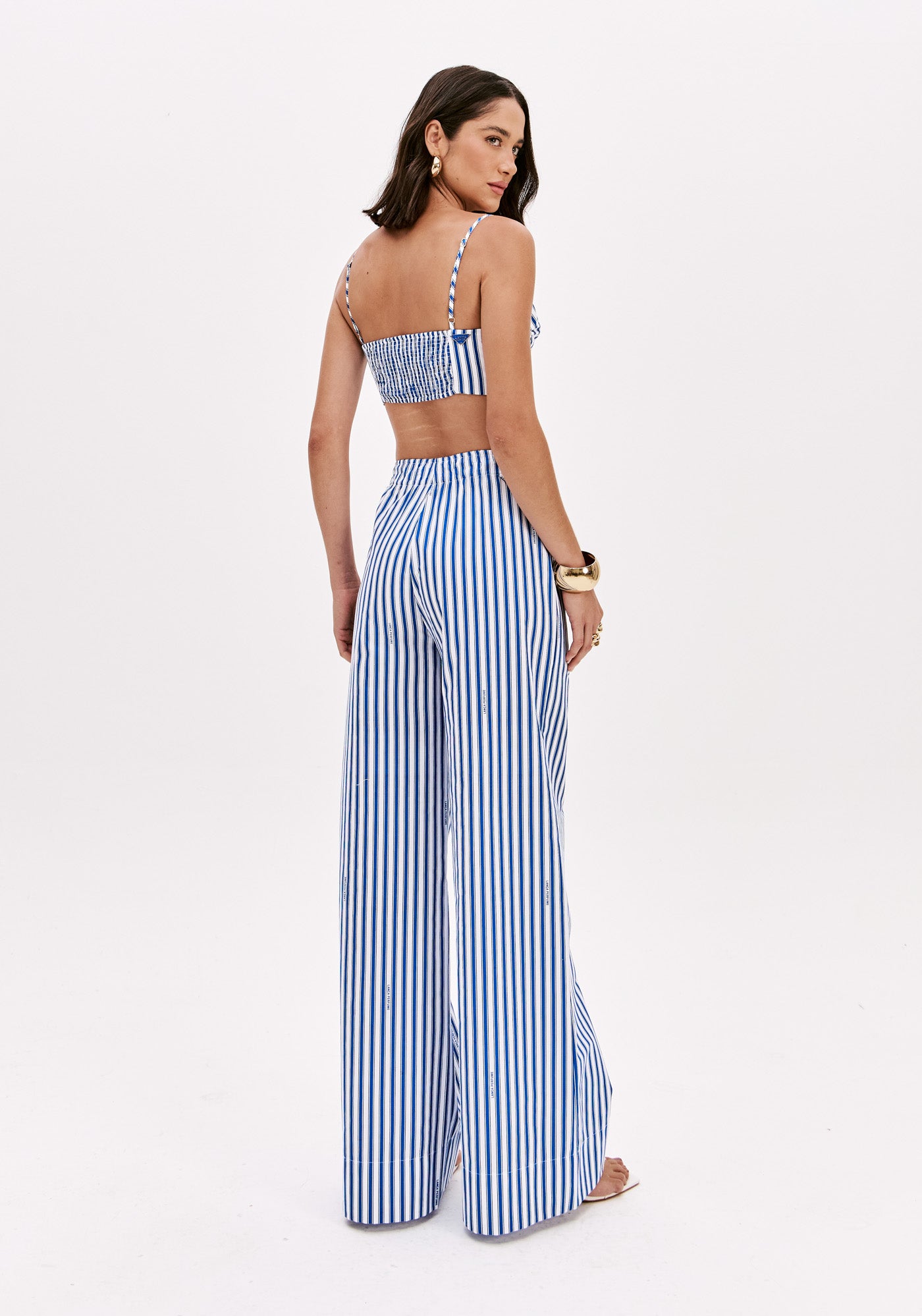 Calça Pinstripe Bic - Lança perfume