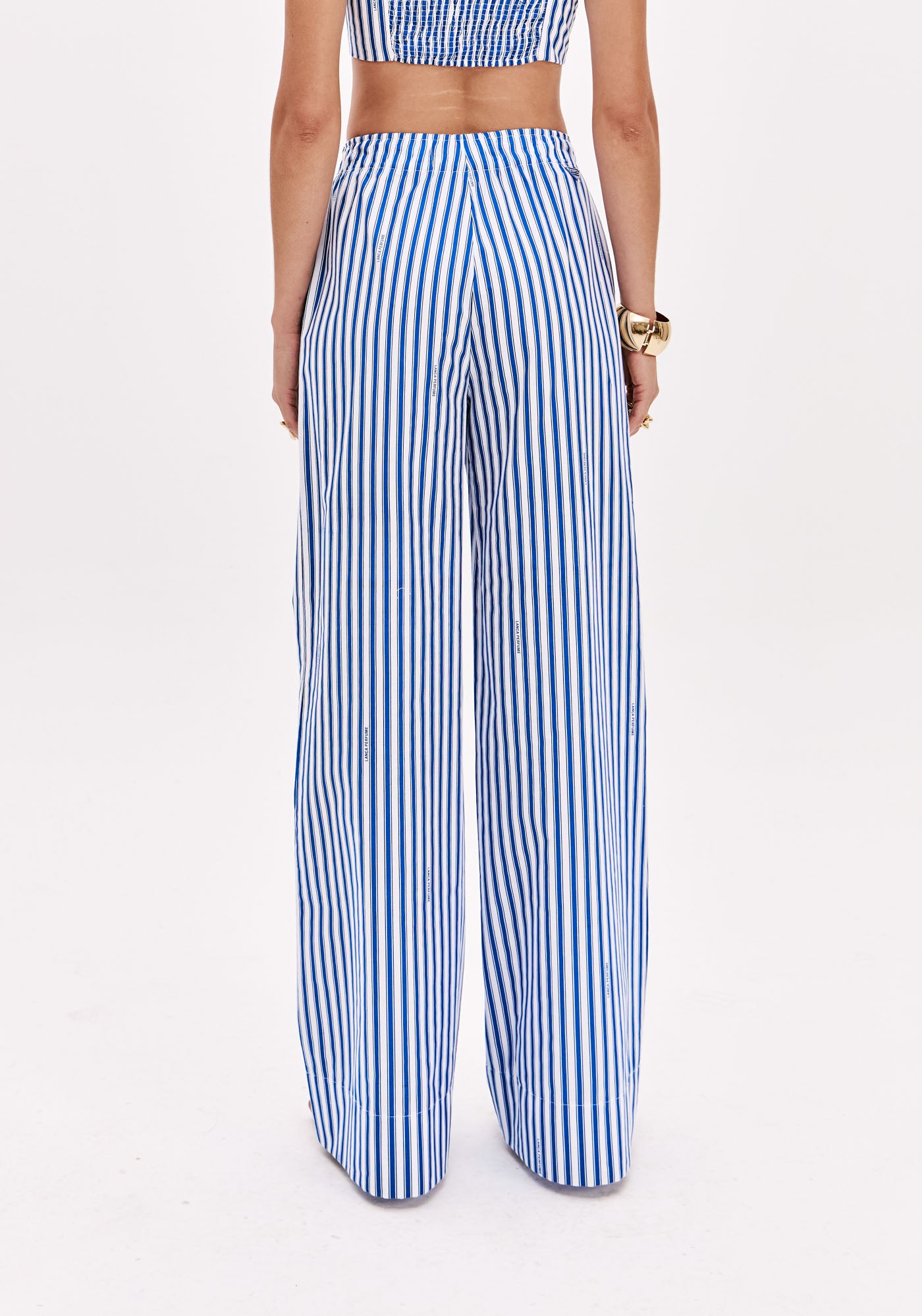 Calça Pinstripe Bic - Lança perfume