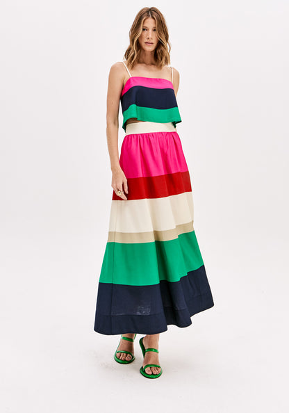 Saia Sunrise Stripes - Lança Perfume