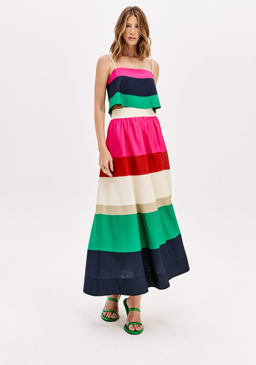 Saia Sunrise Stripes - Lança Perfume