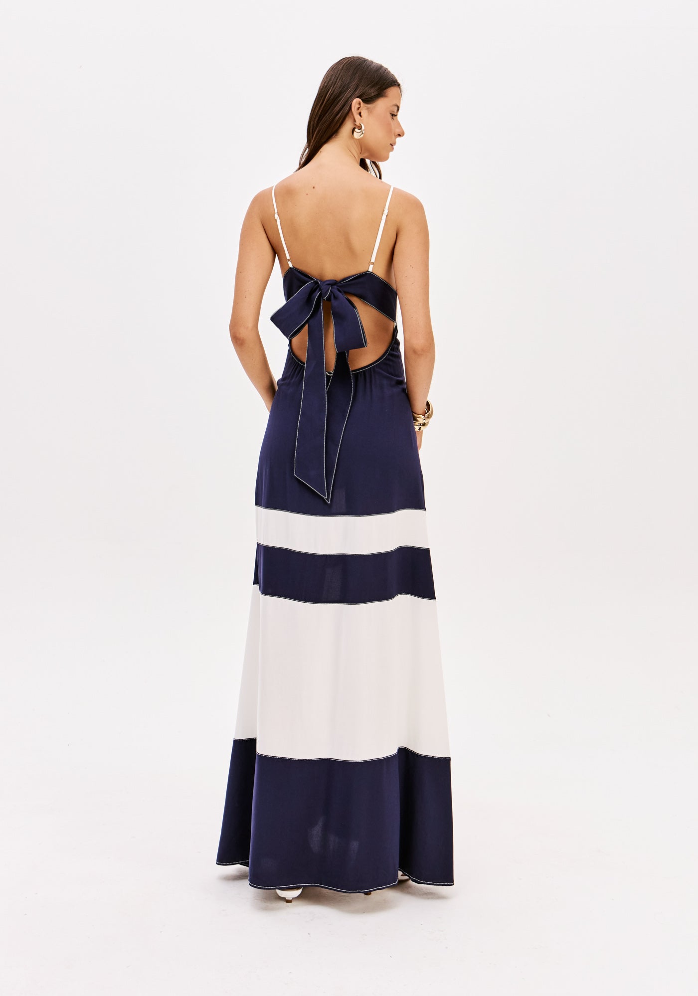 Vestido Classic Navy Off - Lança Perfume