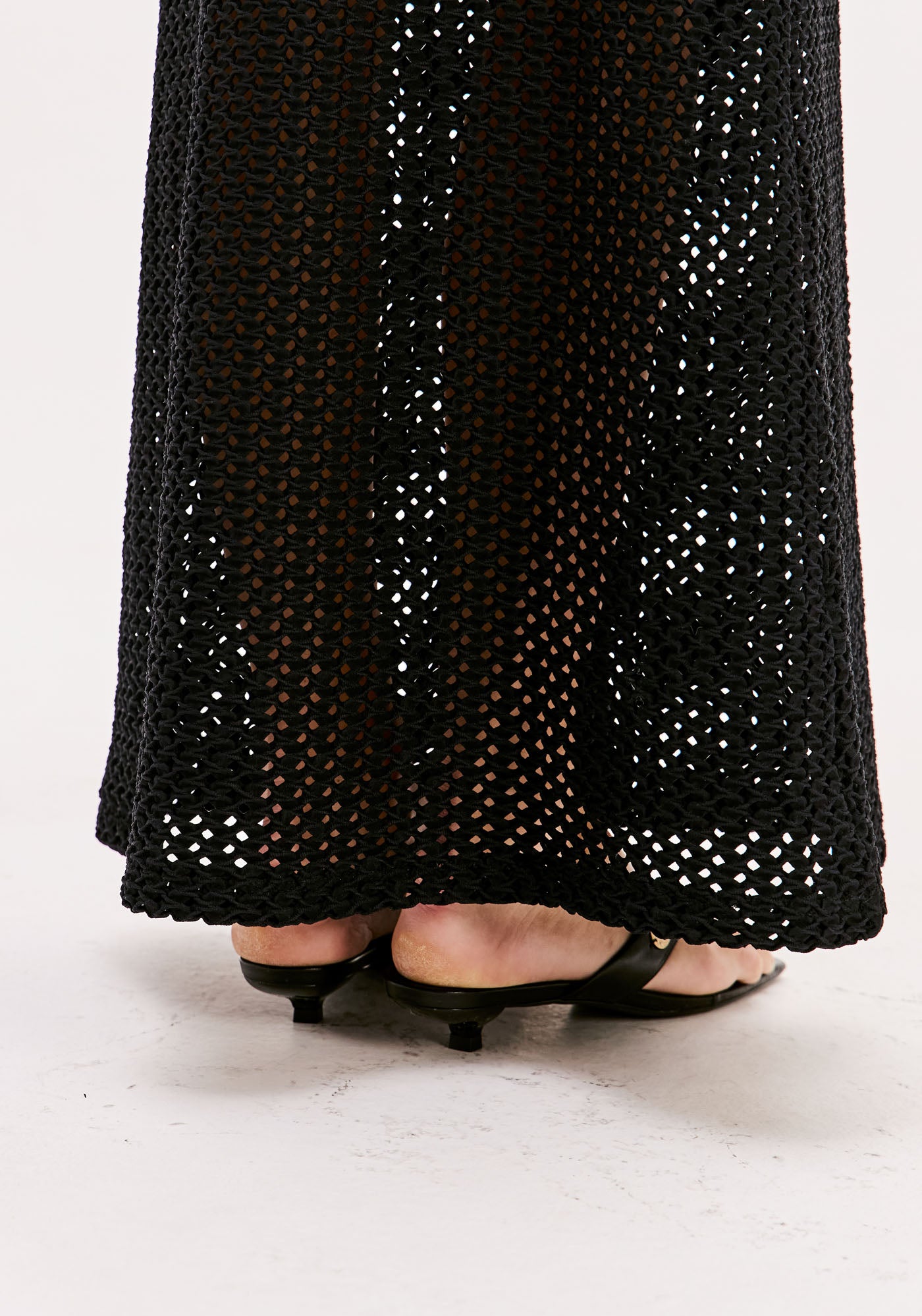 Vestido super midi black - Lança perfume