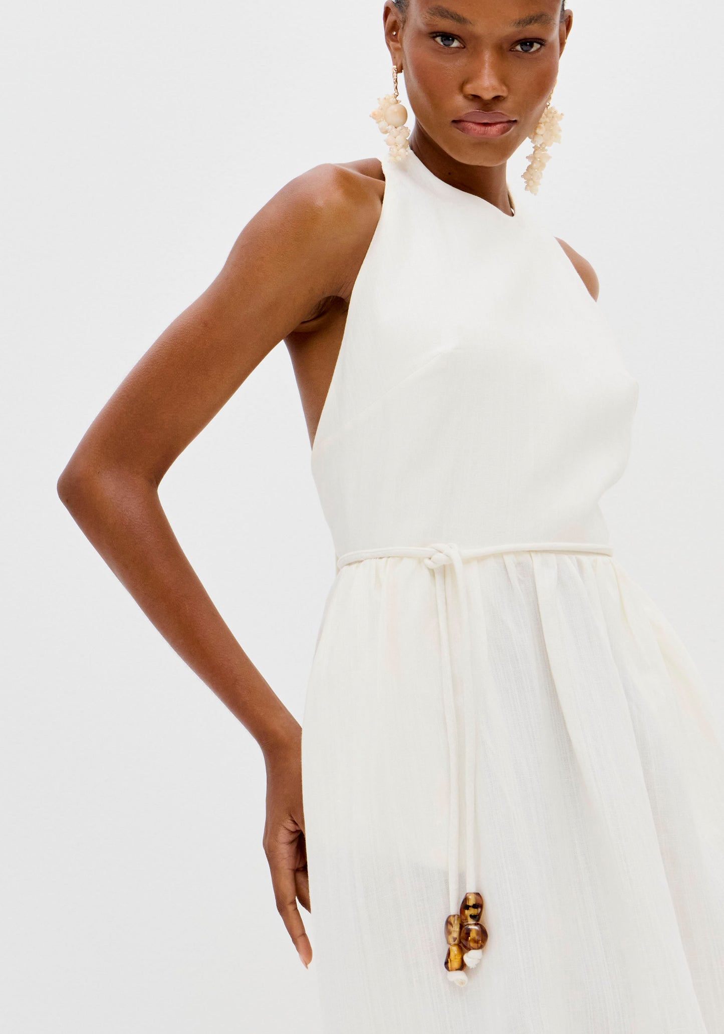 Vestido Midi Bicolor - Lança Perfume