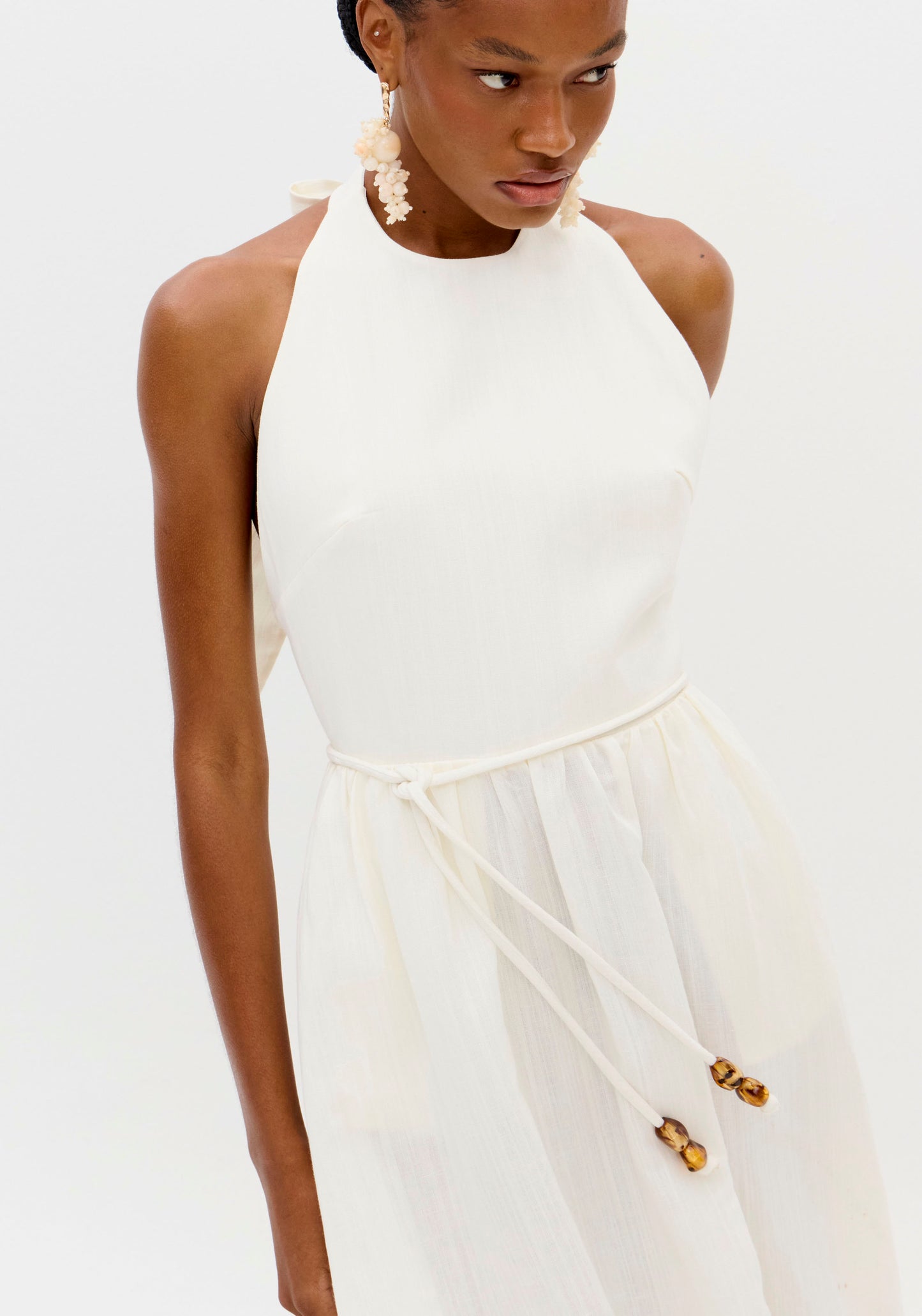 Vestido Midi Bicolor - Lança Perfume