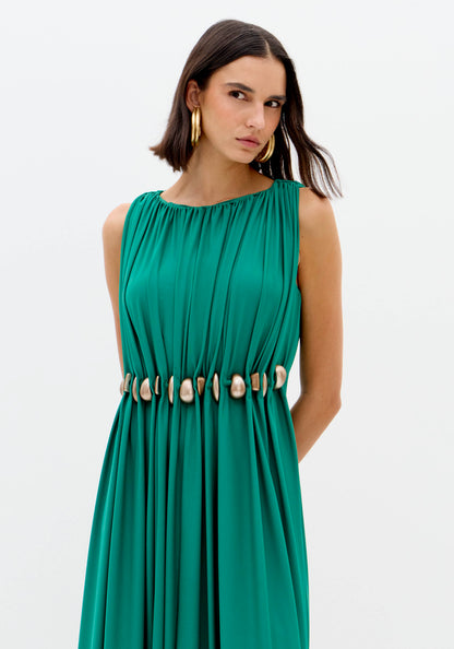 Vestido Maxi Verde - Lança Perfume