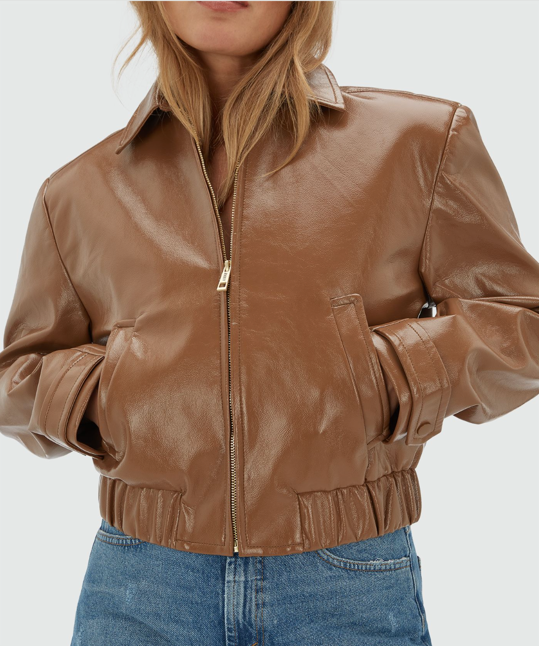Peaden bomber Cognac - Josh V