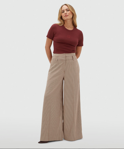 Scout pants Burgundy stripe - Josh V