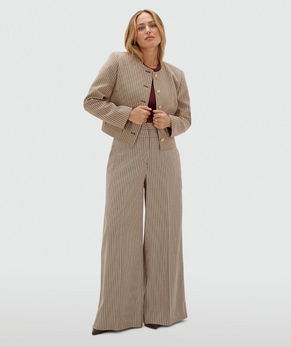 Scout pants Burgundy stripe - Josh V