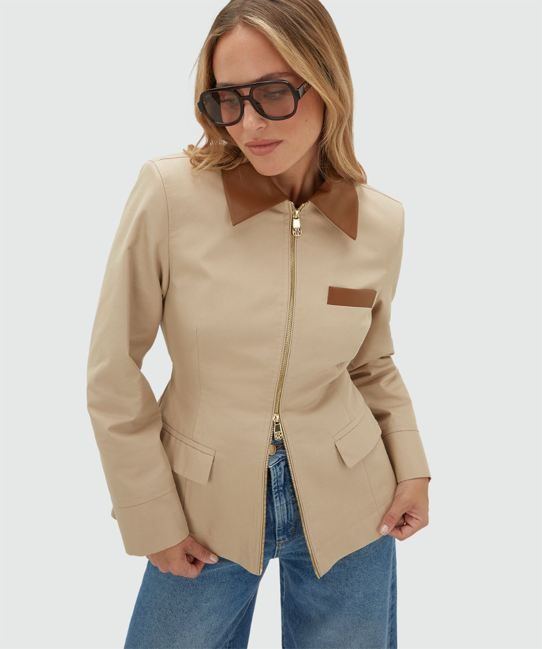 Troy jacket Beige - Josh V