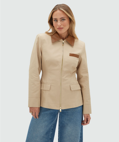 Troy jacket Beige - Josh V