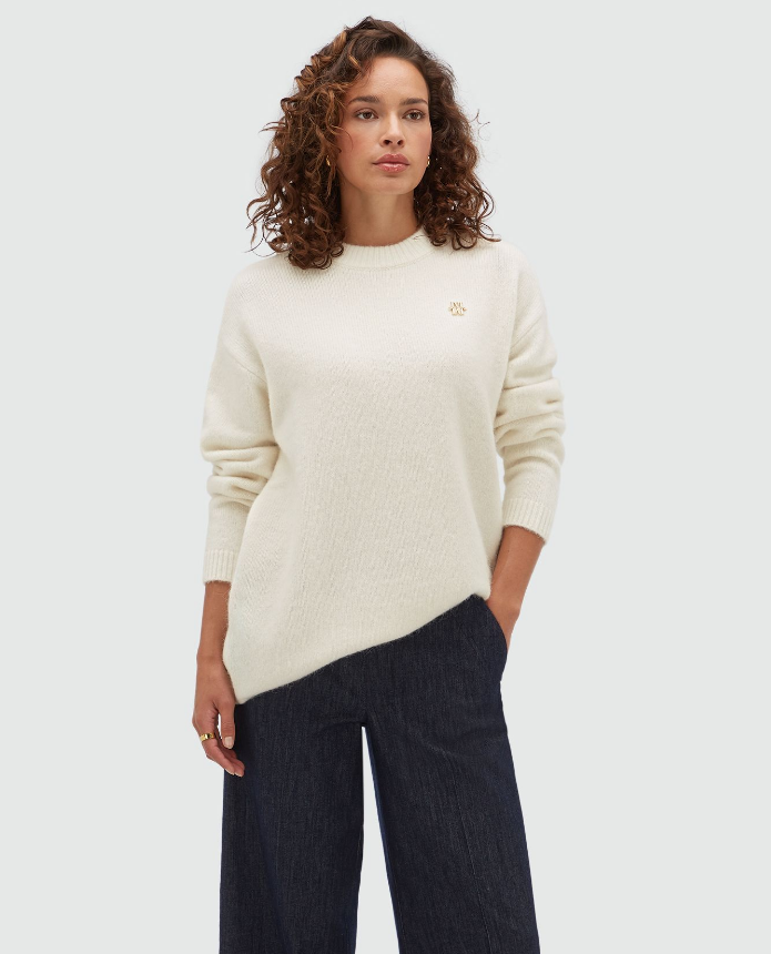 Elina sweater Cloud white - Josh V