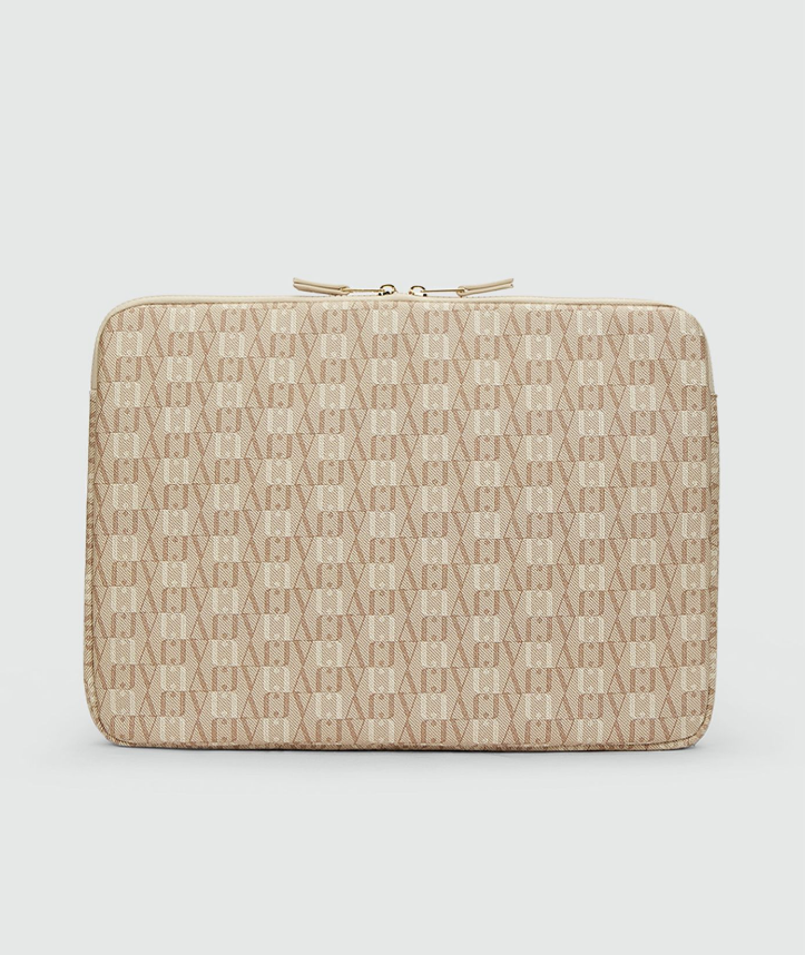 Felicia laptop sleeve Beige - Josh V