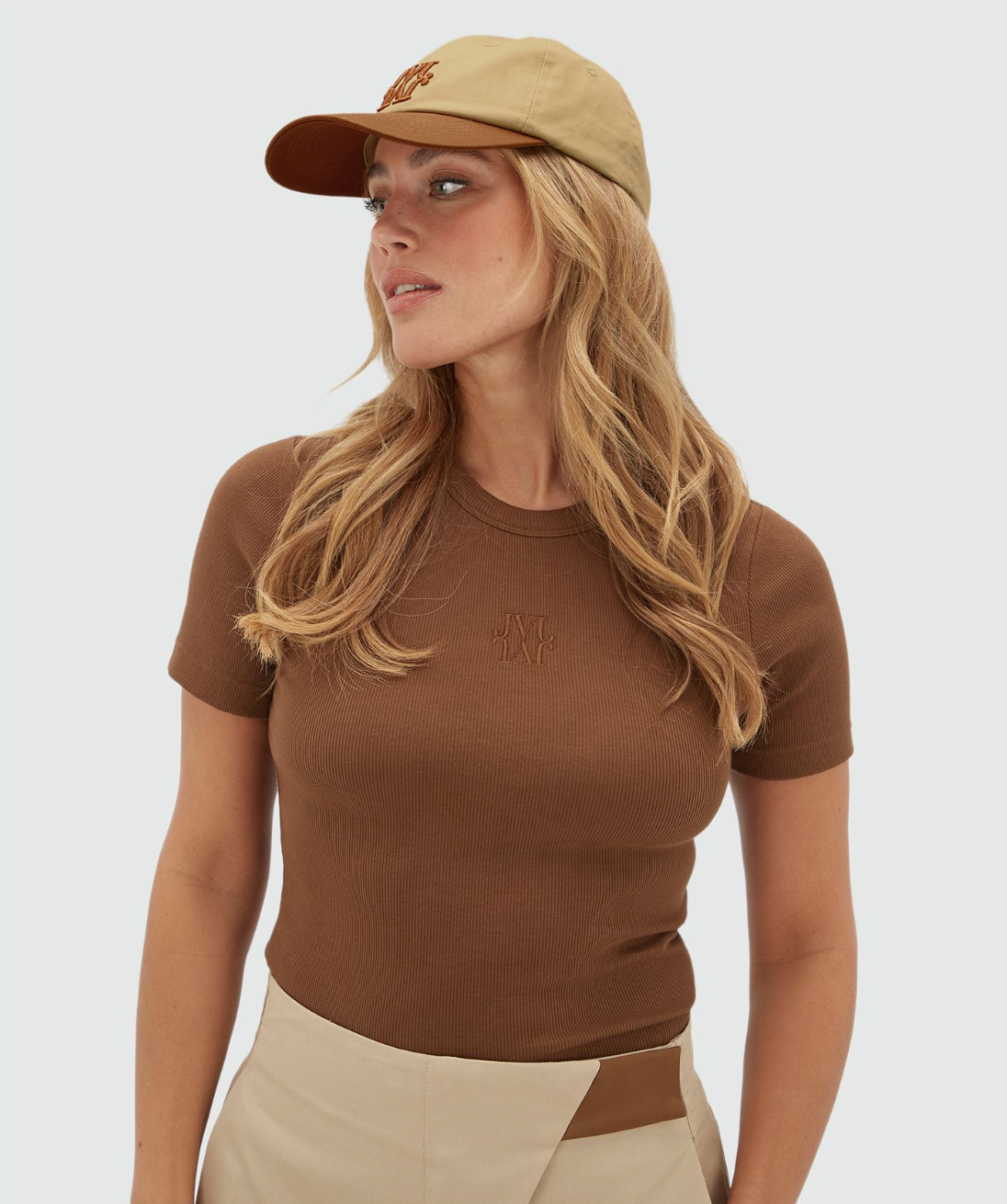 Trudy cap Light camel cognac - Josh V