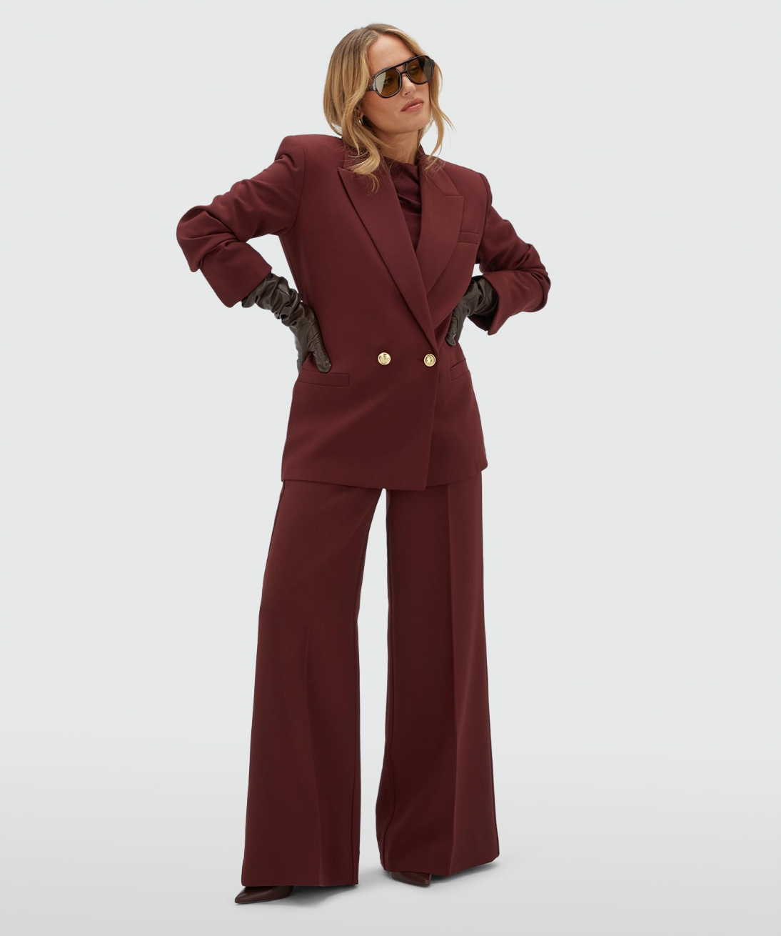 Dee blazer Burgundy - Josh V