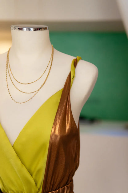 Vestido plissado - Dixie