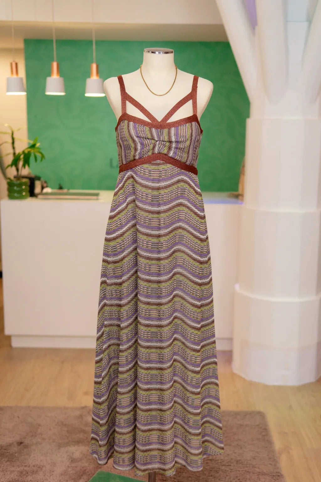 Vestido Lurex Multicolor - Dixie