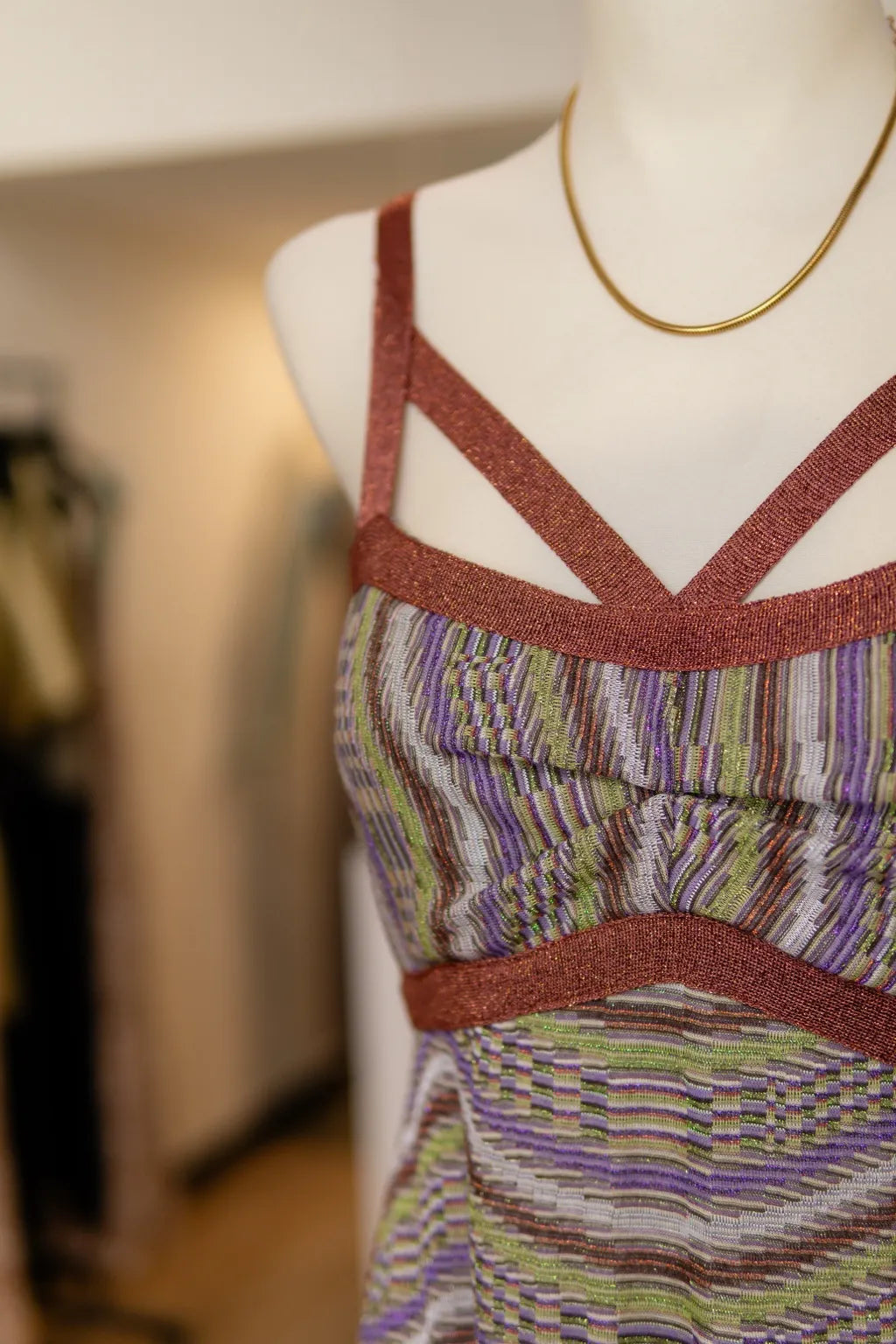 Vestido Lurex Multicolor - Dixie