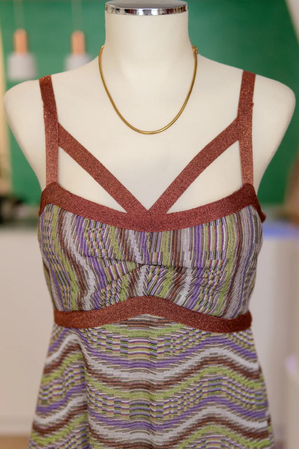 Vestido Lurex Multicolor - Dixie