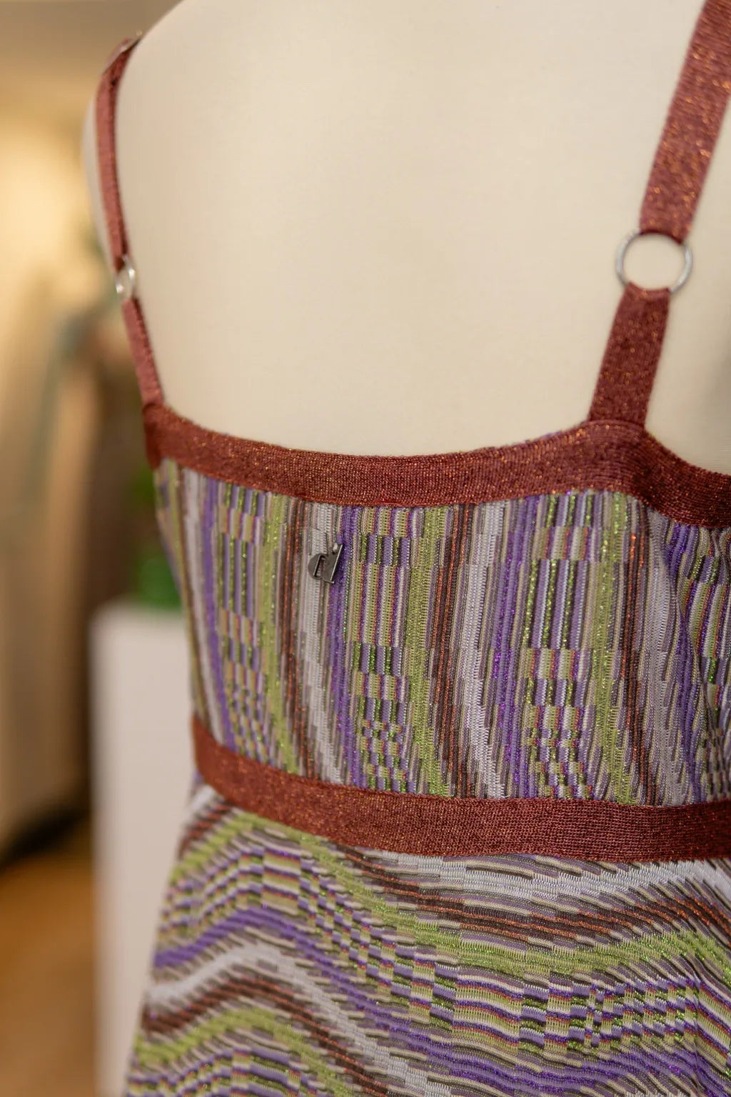 Vestido Lurex Multicolor - Dixie