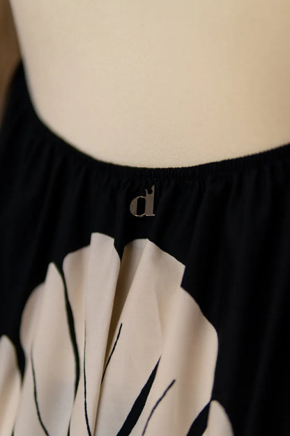 Vestido Black & White - Dixie