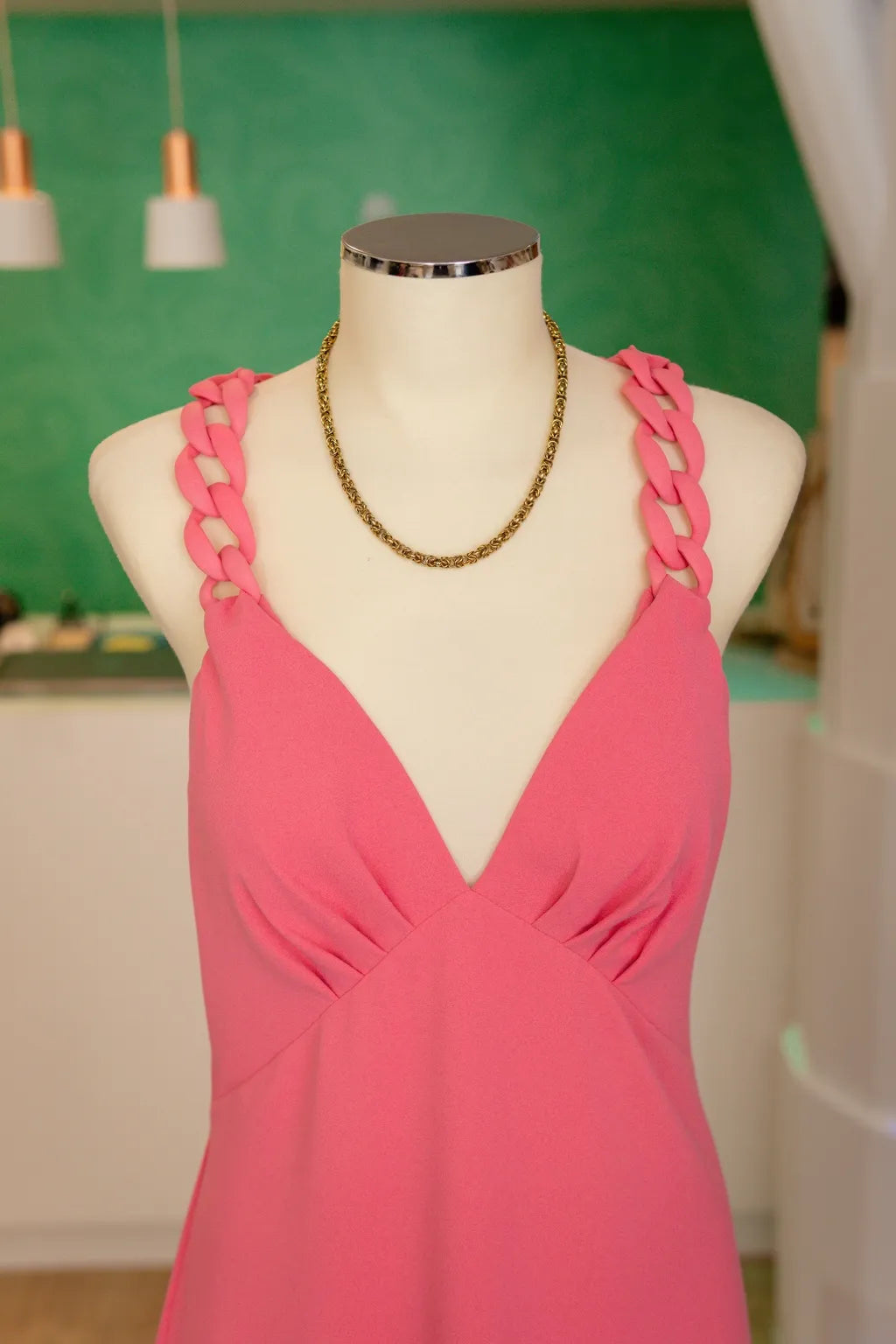 Vestido cadenas - Lança Perfume