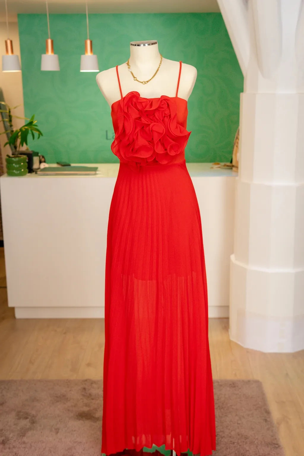 Vestido longo Red - Lança perfume