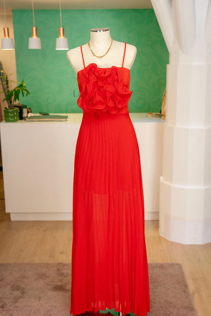 Vestido longo Red - Lança perfume
