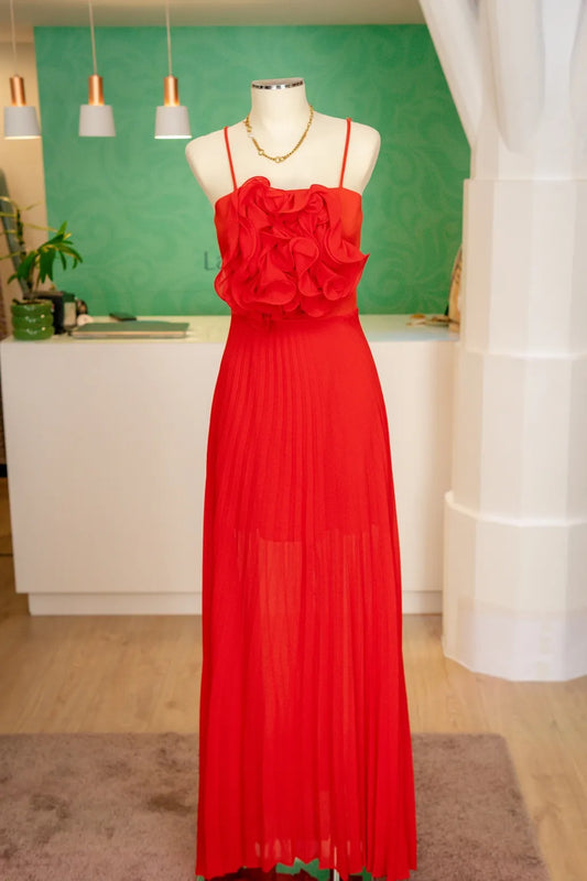 Vestido longo Red - Lança perfume