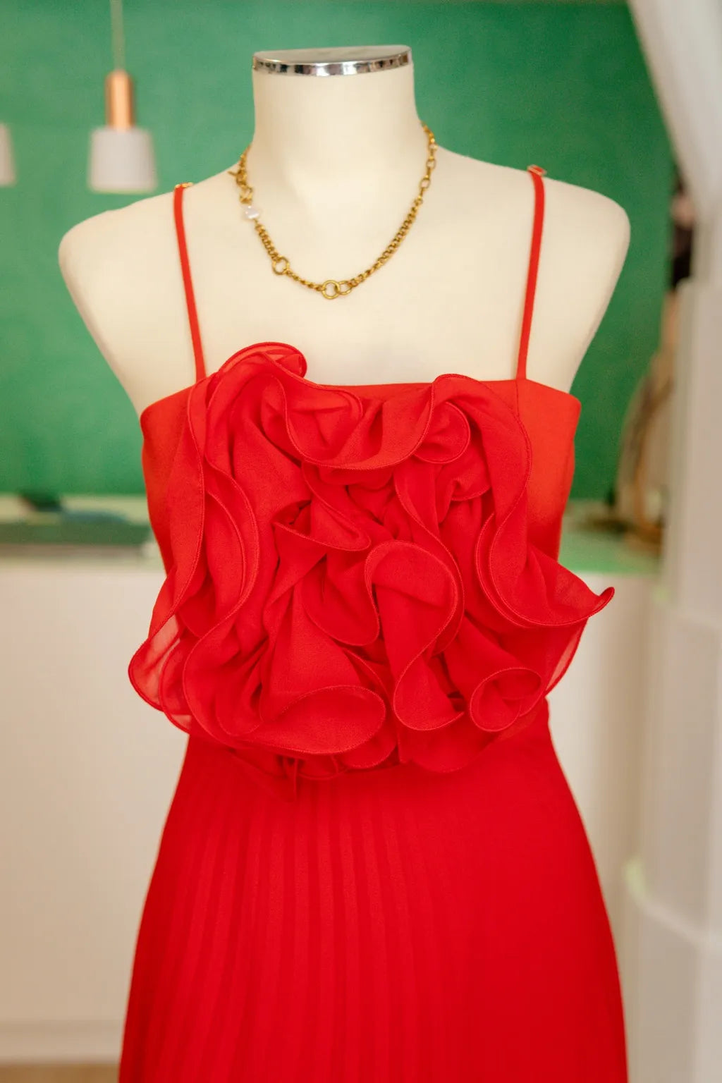 Vestido longo Red - Lança perfume