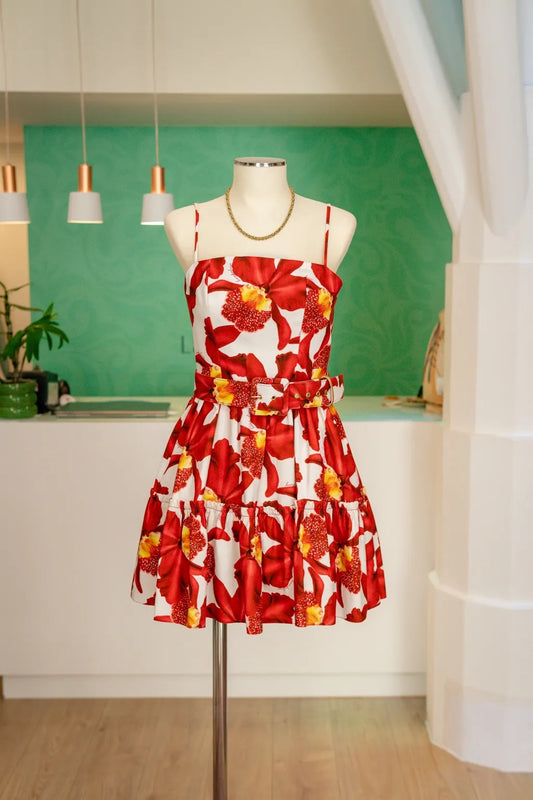Vestido Flowers - Lança perfume