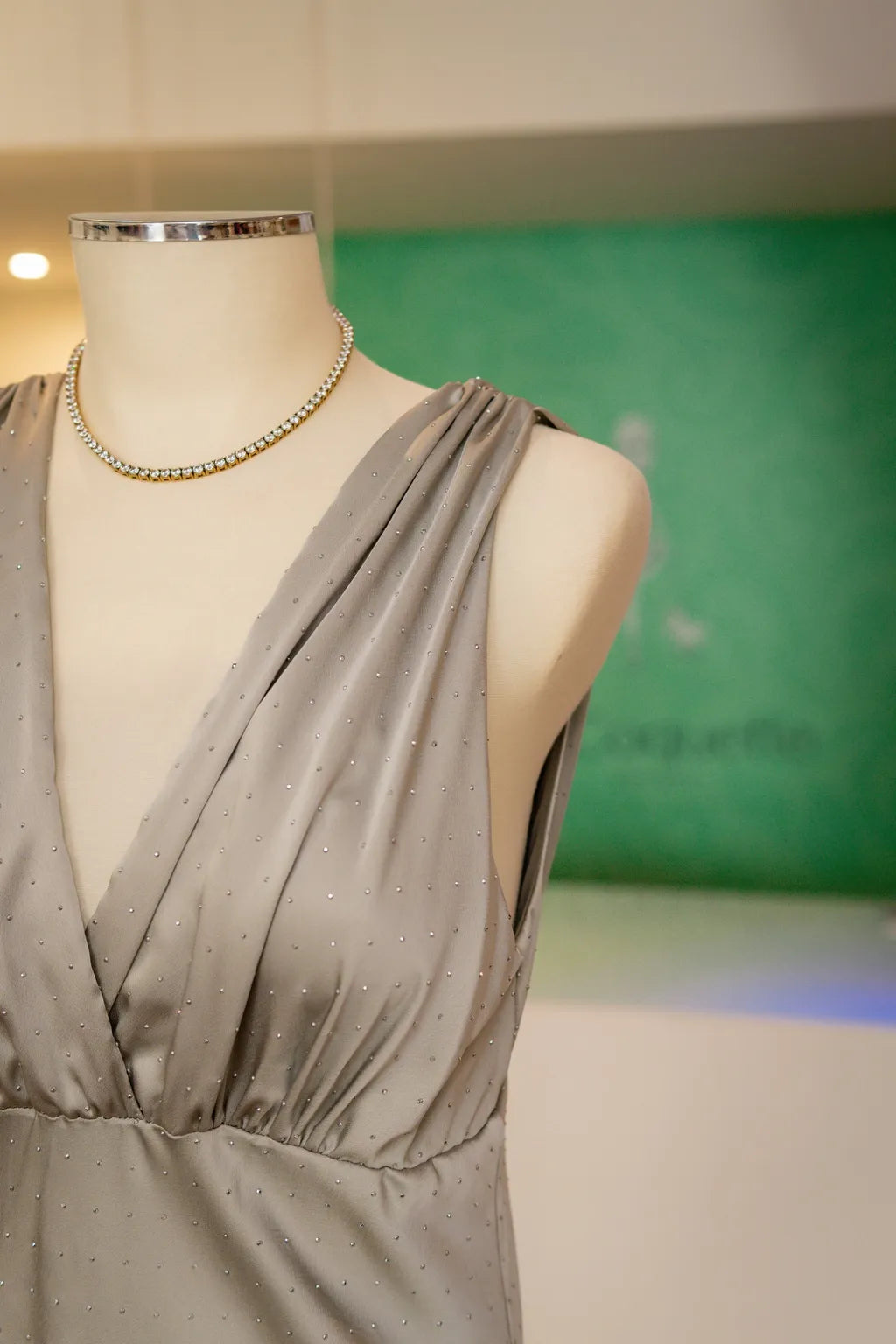 Vestido com Cristais - Dixie