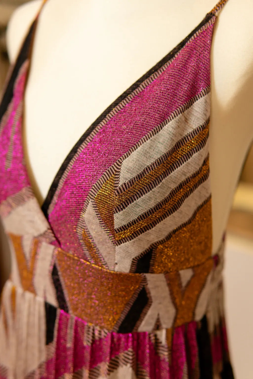 Vestido Lurex - Dixie