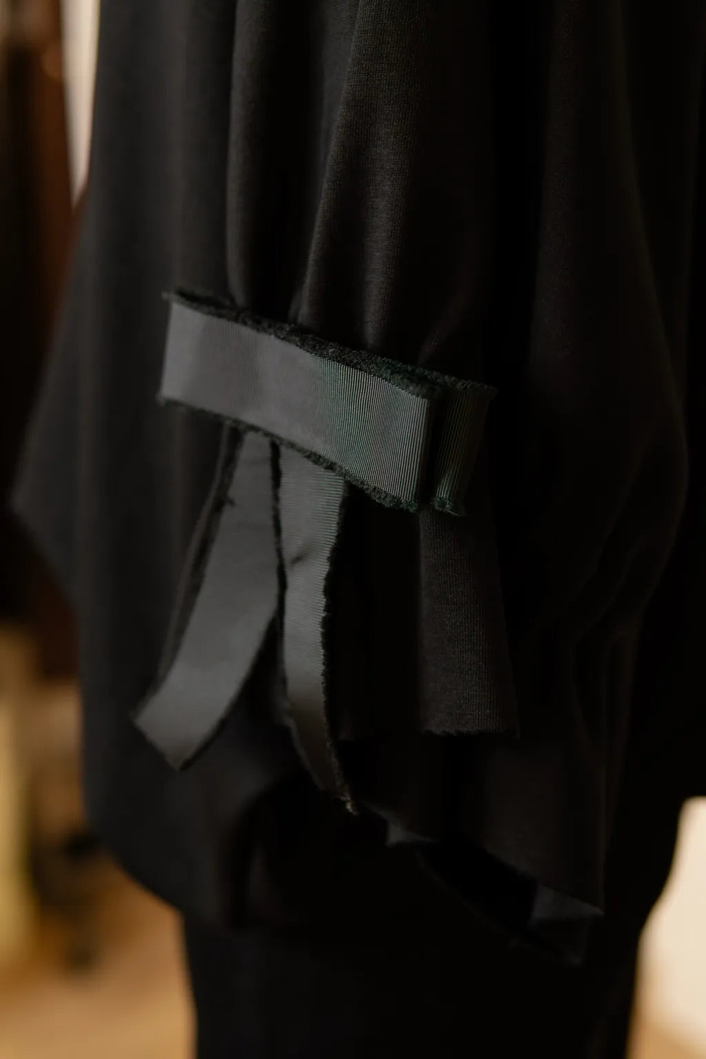 Camisola laço oversized black - Dixie