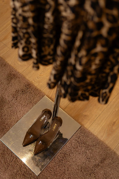 Vestido animal print- Dixie