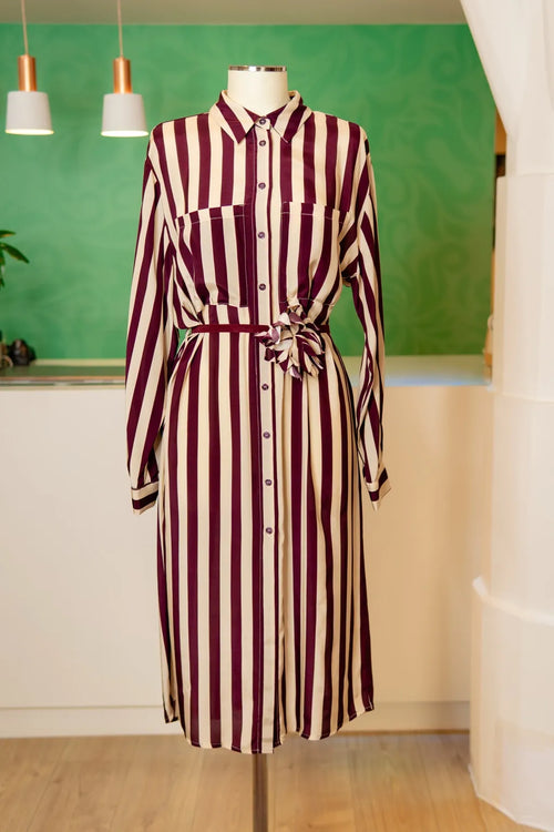 Vestido Bordeaux - Dixie