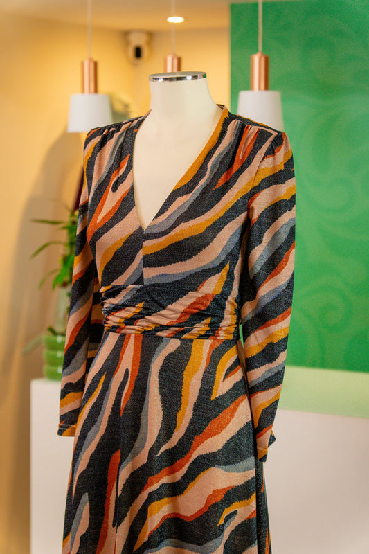 Vestido lurex multicolor - Traffic People