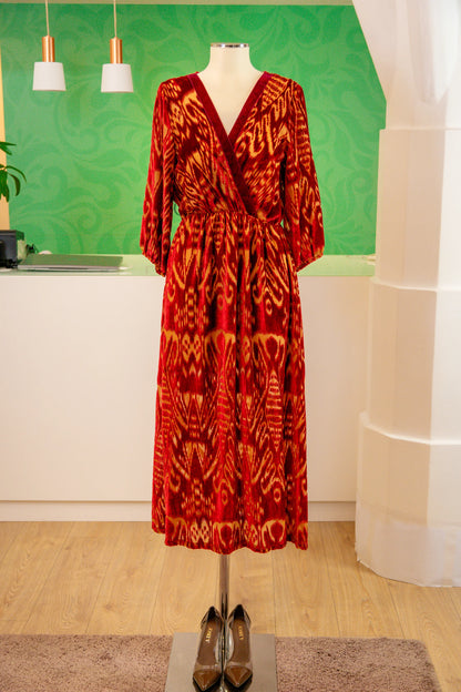 Vestido veludo - Dixie
