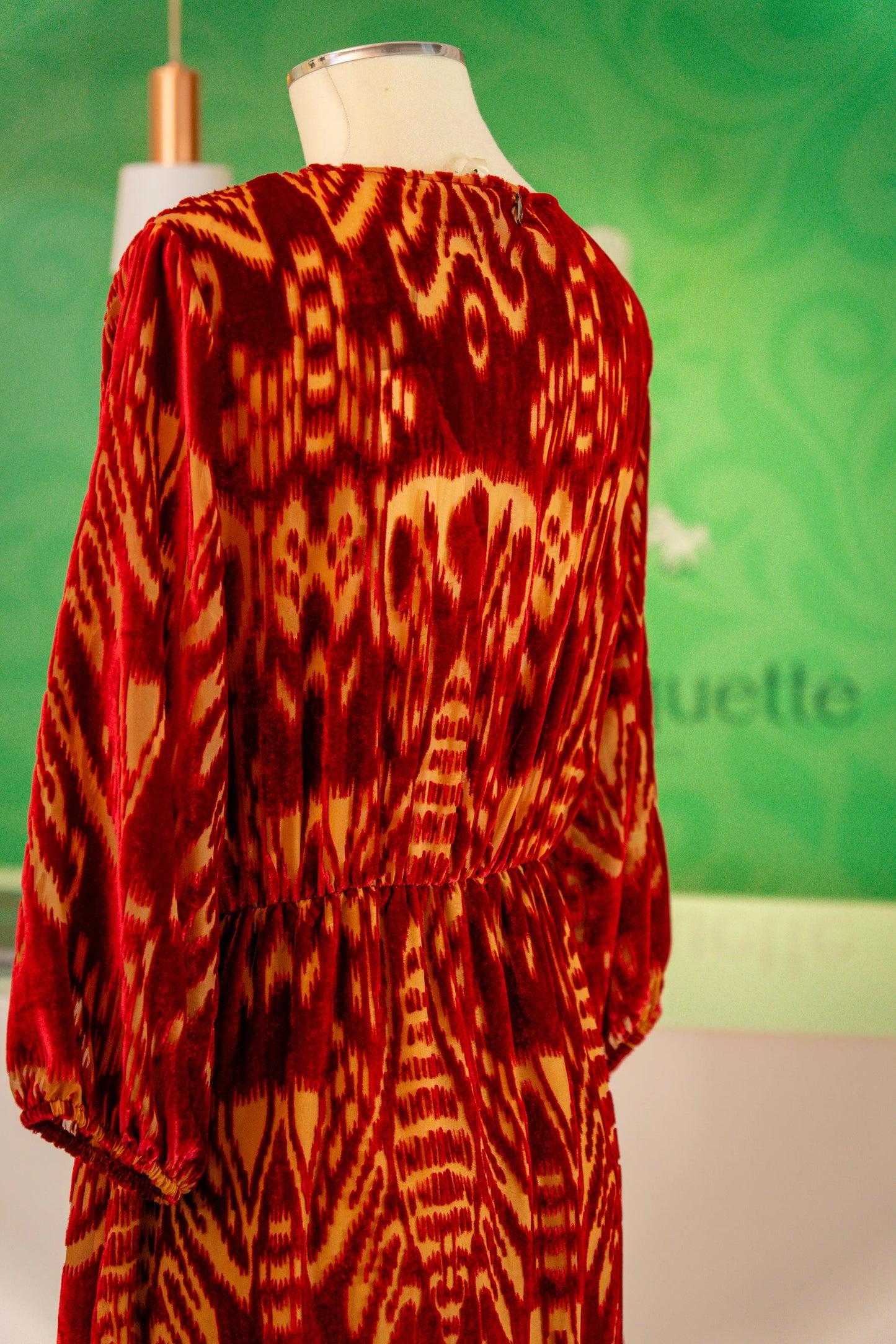 Vestido veludo - Dixie