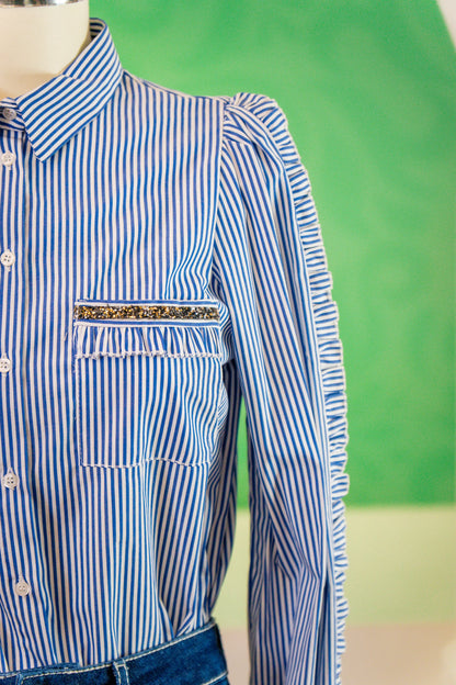 Camisa  Blue Riscas - Dixie