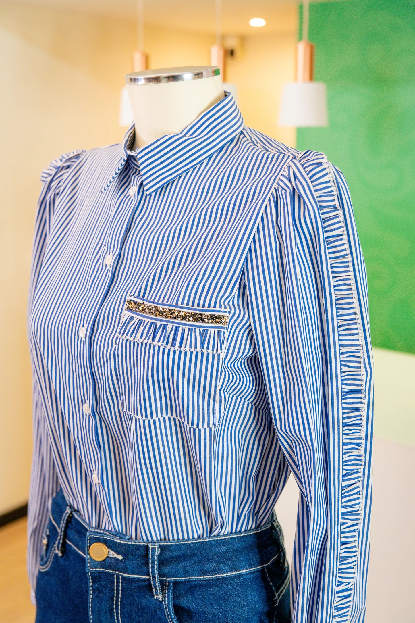 Camisa  Blue Riscas - Dixie