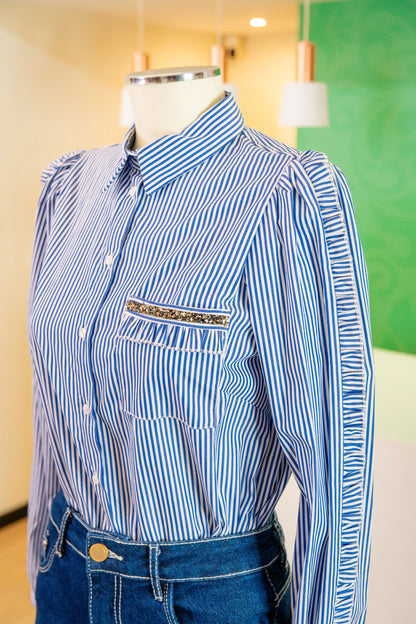 Camisa  Blue Riscas - Dixie